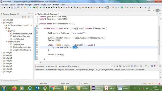 BUFFEREDREADER Java Input-stream Reader - Lekcija 11 смотреть онлайн
