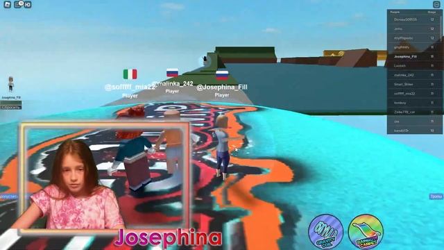 Roblox обзор игры Прыжок выше и Скорость бега - стрим Жозефины!