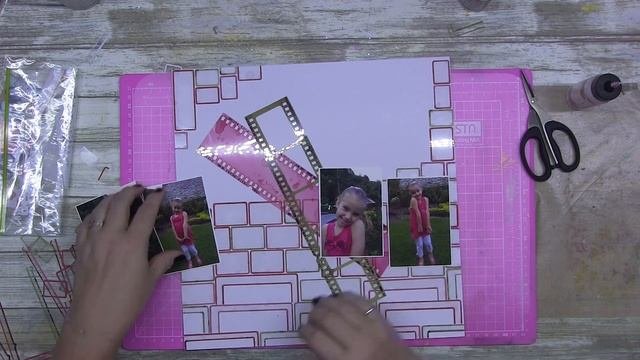 SCRAPBOOKING_IDEAS | SCRAPBOOKING LAYOUT PROCESS VIDEO|