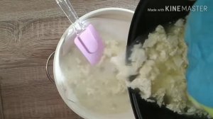 Домашний творог. Из кислого молока.