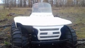 Квадроцикл Йети нереальная проходимость