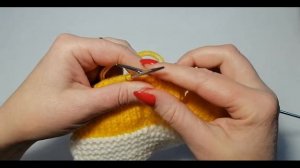 Пинетки спицами для новорожденных. Простая модель пинеток от 0 до 3 мес.Как связать пинетки быстро.