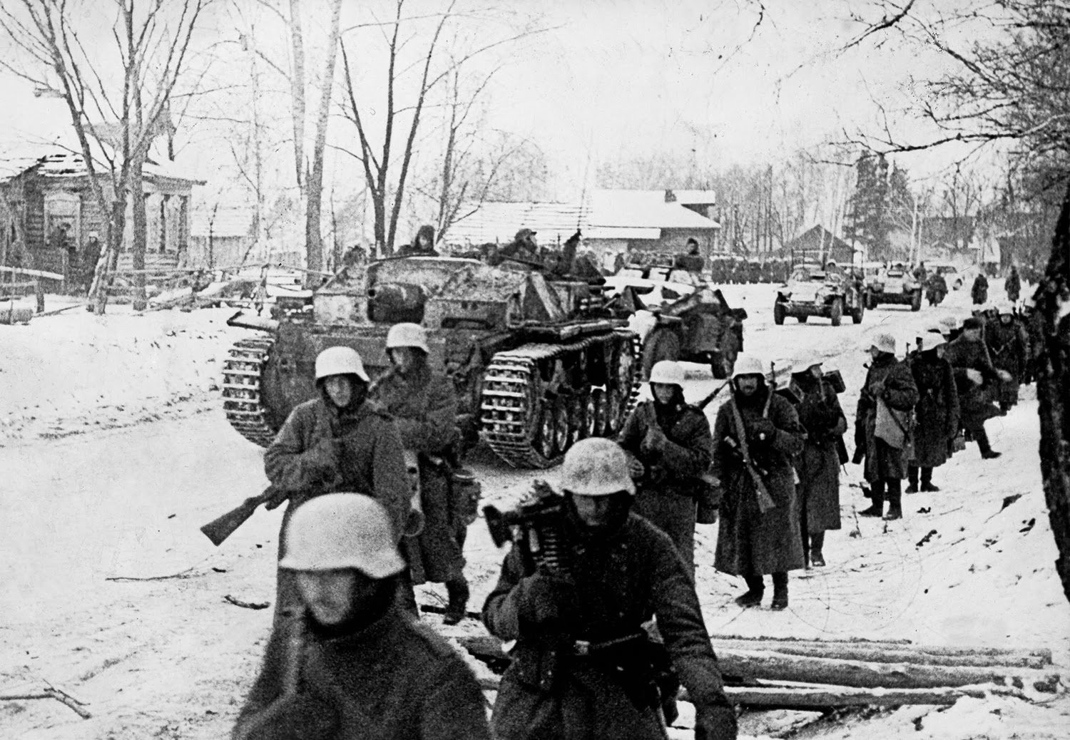 Немцы под москвой в 1941