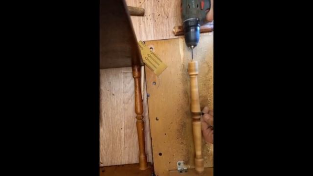 Этажерка. До и после. Реставрация старой мебели. смотреть онлайн