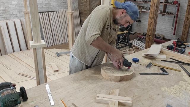 Барный стул. Мебель в стиле лофт / Поделка из дерева