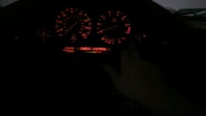 Бмв Е34 проблема с приборной панелью