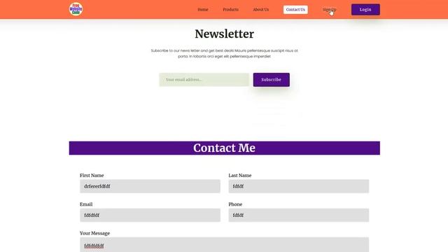 Interior Design - Home Decoration Website Design HTML CSS JS