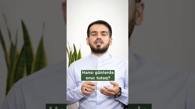 Rəcəb ayının hansı günlərində oruc tutulur? - Hasan Mammadov