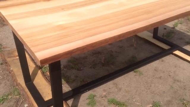 Стол дизайнерский массив Ясеня обеденный 2000х1000мм смотреть онлайн