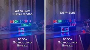 Arduino Mega 2560 vs ESP32 Speed Comparison Visualized