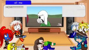 undertale react to frisk vs Betty and ??? ll gacha club