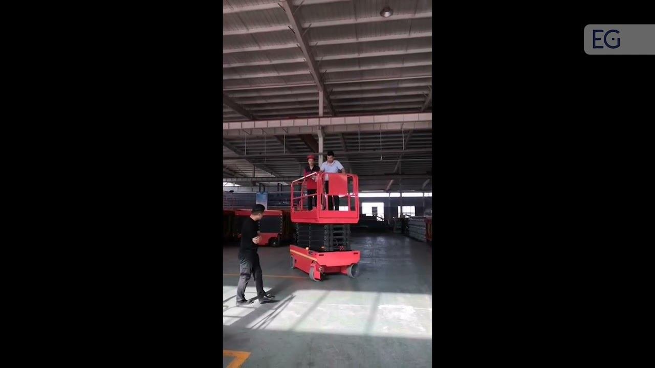 Самоходный ножничный подъемник SJD10