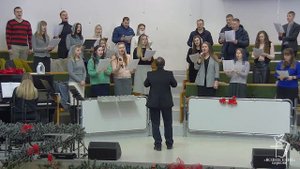 Бог нас очень сильно любит/Хор № 4/церковь"Вознесение"Пинск