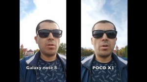 POCO X3 vs Galaxy note 8 Сравнение камер и фишек