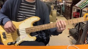 Fender 51’ precision bass reissue / telecaster bass test drive