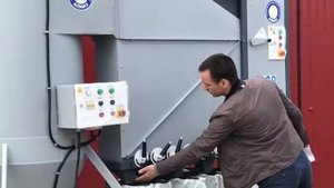Видео инструкция по настройке сепаратора зерна АЛМАЗ с циклоном.