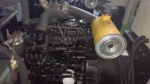 Mengenal Generator kapal - Auxiliary Engine MITSUBISHI S4S-DT / Mitsubishi marine engine