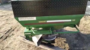 Разбрасыватель минеральный удобрений Оптсельмаш  экспресс-обзор от Михаила Рудеева