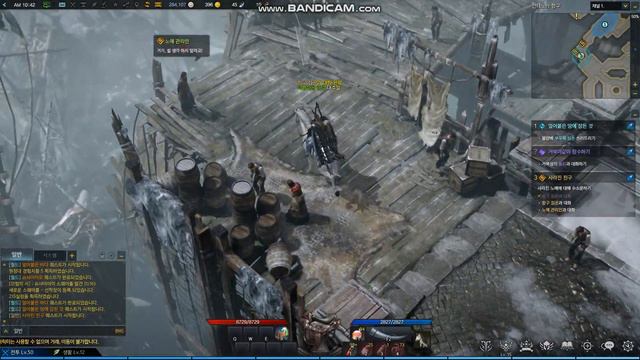 LOST ARK 로스트아크 워로드)50레벨 291레벨 슈샤이어 얼어붙은 바다 퀘스트1 смотреть онлайн