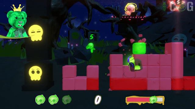 МЕДВЕДЬ GREEN FREDDY СТАЛ ПОДЗЕМНЫМ СКЕЛЕТОМ 🍀 Squish смотреть онлайн