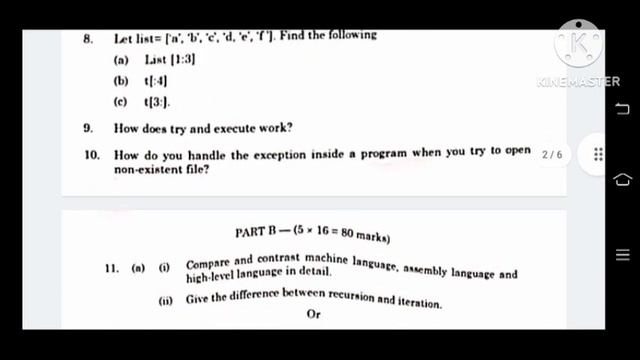 GE3151 - PYTHON | Previous Year QUESTION PAPER Collection | For 2022 Batch | anna university |lates