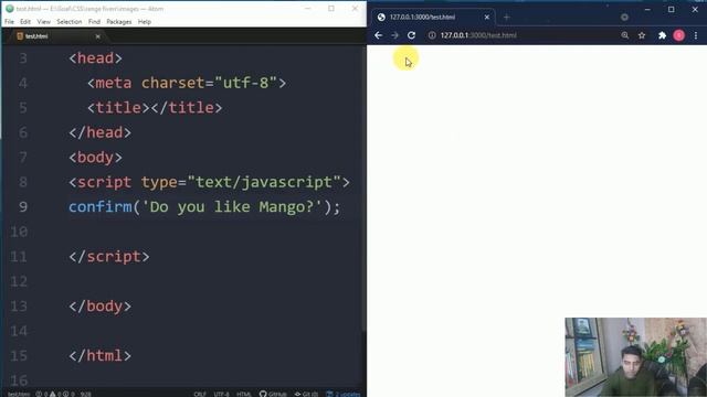 WEB DEVELOPMENT | CONFIRM BOX | CLASS 32 | JAVASCRIPT | SHAN DEVELOPERS