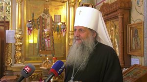 Святым женам-мироносицам посвятили торжественную литургию в главном храме Биробиджанской епархии