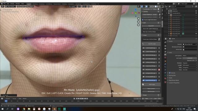 Создай своё лицо в Blender 2.8 [Face Builder] смотреть онлайн