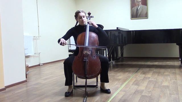Г.Гольтерман. Концерт №3, I часть