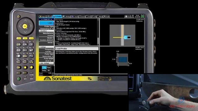 Phased Array Wedge Angle Calibration on Sonatest VEO+/PRISMA смотреть онлайн
