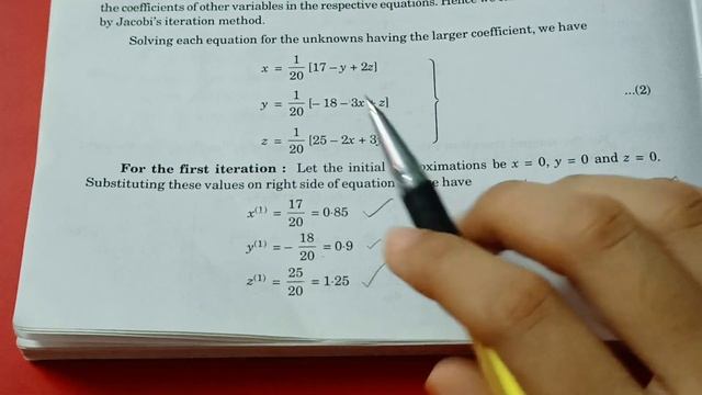 B.A/ Bsc.|4th sem | Numerical Method| Chapter 2| Jacobi's Method