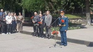 В СКГМИ состоялся митинг, посвященный 78 годовщине Победы в Великой Отечественной войне.
