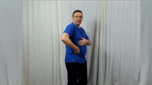 Растяжка зубчатой мышцы.