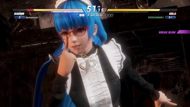 DEAD OR ALIVE 6: KASUMI VS KULA ONLINE RANKED BATTLE смотреть онлайн