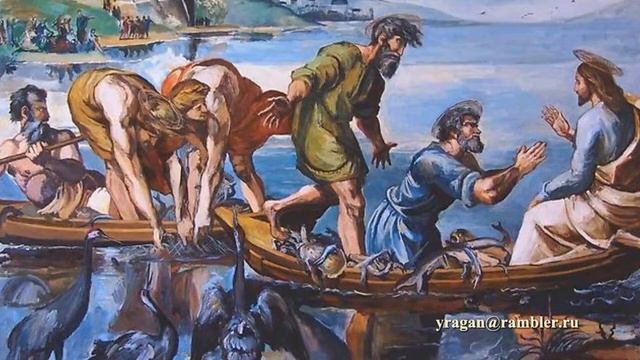 Чудесный улов Рафаэль описание картины