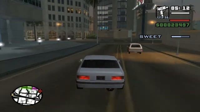 GTA San Andreas - Миссия #027 - The Green Sabre смотреть онлайн