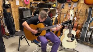 12-ти струнная гитара Snappy. Japan 196x