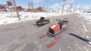 Rust - Снегоход! Первый обзор!