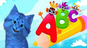 КОТЁНОК АЛЬБО УЧИМСЯ ЧИТАТЬ АВС BINI BAMBINI ? ДЕТСКАЯ РАЗВИВАЮЩАЯ ИГРА