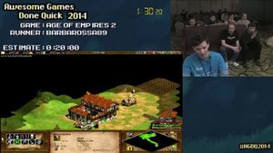 Age of Empires 2 :: Live SPEED RUN (0:05:09) by Barbarossa89 #AGDQ 2014