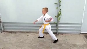 Ката 2 Тайкиоку Соно Ни Киокушинкай каратэ