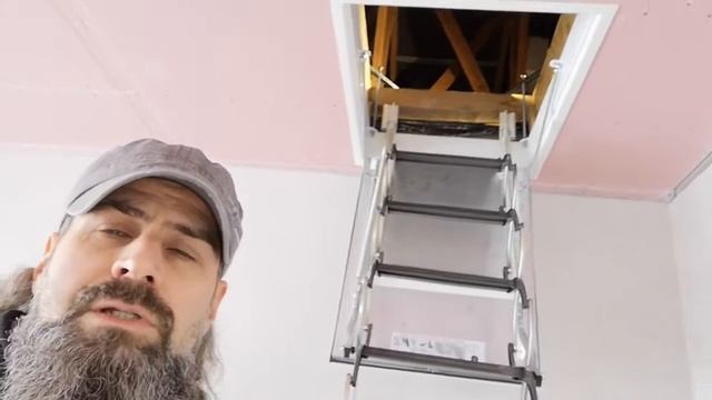 Montáž půdních schodů?️do sádrokartonového podhledu? смотреть онлайн