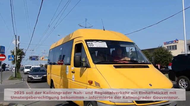 39 Sekunden Kaliningrad - Einheitsticket für Nah- und Regionalverkehr