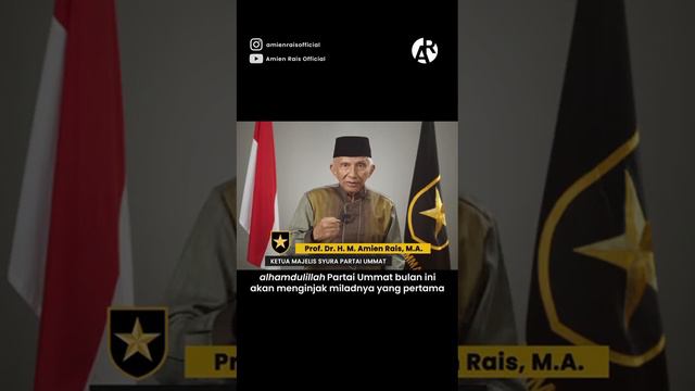 Selamat Milad Ke-1 PARTAI UMMAT