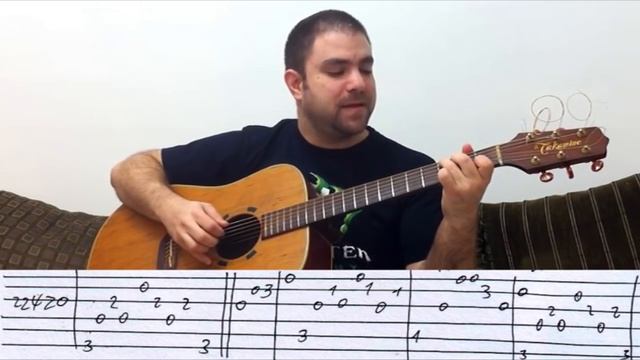 Every breath you take разбор на гитаре, фингерстайл урок гитары