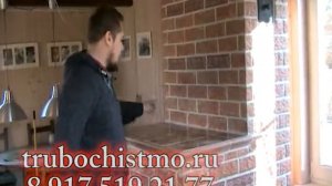 Как убрать варочную плиту на печи, облицовка плиткой Терракот.