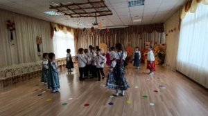 Хоровод. Осенний хоровод. Озорная пляска. Подготовительная группа.