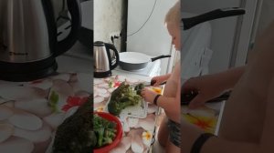 Мастер-класс по разделки брокколи