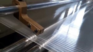 Производственная линия сотового поликарбоната | Hollow sheet PC extrusion line | @Leader Machinery