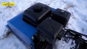 Обзор мотобуксировщика Draxter M380 2в1 (+снежный скутер)